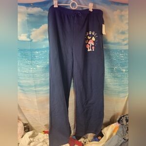 Mighty Fine NWT Navy Blue Joggers Sweatpants‎ Women's Size XXL